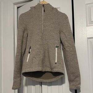 Bench Beige Fleece Hoodie/Jacket